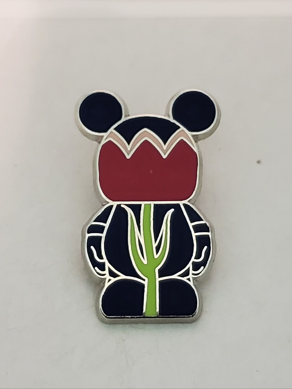 Disney Pin Trading Mickey Mouse Vinylmation Tulip Flower Series Collection Pin